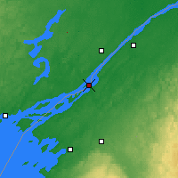 Nearby Forecast Locations - Grenadier Isl. - Map