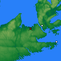 Nearby Forecast Locations - Tracadie - Map