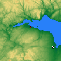 Nearby Forecast Locations - Charlo - Map