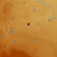 Nearby Forecast Locations - Barnwell - Map