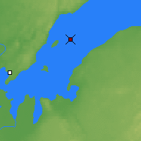 Nearby Forecast Locations - Egg Island - Map