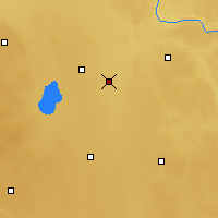 Nearby Forecast Locations - Vegreville - Map