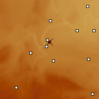 Nearby Forecast Locations - Lethbridge - Map