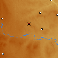 Nearby Forecast Locations - Strathmore - Map