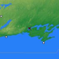 Nearby Forecast Locations - Trenton - Map