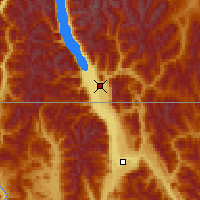 Nearby Forecast Locations - Creston - Map