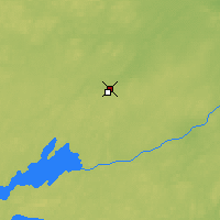 Nearby Forecast Locations - Pickle Lake Airport - Map