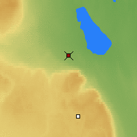 Nearby Forecast Locations - Rawson Lake - Map