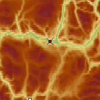 Nearby Forecast Locations - Kamloops - Map