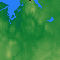 Nearby Forecast Locations - Kugaaruk - Map