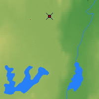 Nearby Forecast Locations - Hanbury River - Map