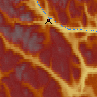 Nearby Forecast Locations - Rabbit Kettle - Map