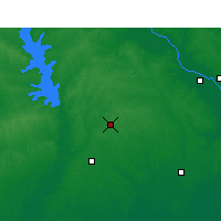 Nearby Forecast Locations - Fort Polk - Map