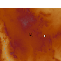 Nearby Forecast Locations - Marfa - Map