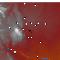 Nearby Forecast Locations - Colorado Springs - Map