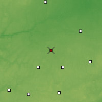 Nearby Forecast Locations - Lansing - Map