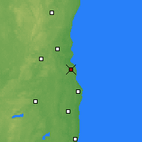 Nearby Forecast Locations - Milwaukee - Map