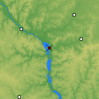 Nearby Forecast Locations - La Crosse - Map