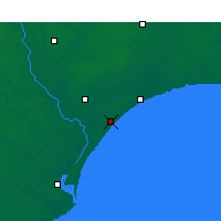 Nearby Forecast Locations - Myrtle Beach - Map