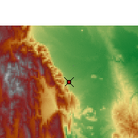 Nearby Forecast Locations - Ciudad Victoria - Map