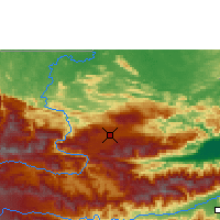 Nearby Forecast Locations - Cobán - Map