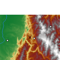 Nearby Forecast Locations - Bucaramanga - Map