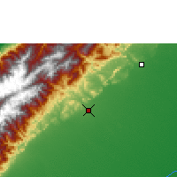 Nearby Forecast Locations - Barinas - Map