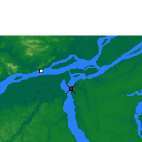 Nearby Forecast Locations - Porto de Moz - Map