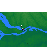 Nearby Forecast Locations - Manaus Airport - Map