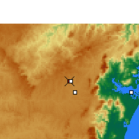 Nearby Forecast Locations - Bacacheri - Map