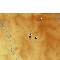 Nearby Forecast Locations - Goiânia - Map