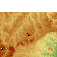 Nearby Forecast Locations - Itamarandiba - Map