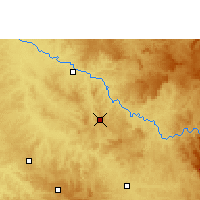 Nearby Forecast Locations - São Simão - Map
