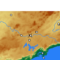 Nearby Forecast Locations - Marte Civ / Mil - Map