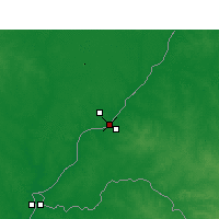 Nearby Forecast Locations - Uruguaiana - Map