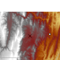 Nearby Forecast Locations - Tarija - Map