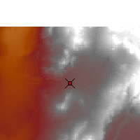 Nearby Forecast Locations - Calama - Map