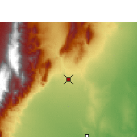 Nearby Forecast Locations - San Miguel de Tucumán - Map