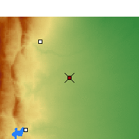 Nearby Forecast Locations - Pilar Obs. - Map