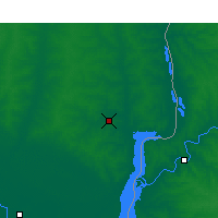 Nearby Forecast Locations - Gualeguaychú - Map