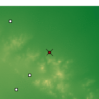 Nearby Forecast Locations - Tandil - Map