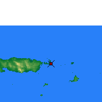 Nearby Forecast Locations - Los Negros - Map