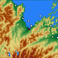 Nearby Forecast Locations - Richmond - Map