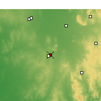 Nearby Forecast Locations - Temora - Map