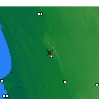 Nearby Forecast Locations - Padthaway - Map