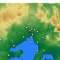 Nearby Forecast Locations - Goldstream - Map