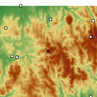 Nearby Forecast Locations - Mount Buller - Map