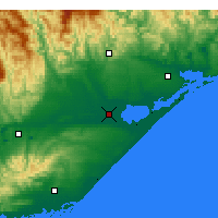 Nearby Forecast Locations - East Sale - Map