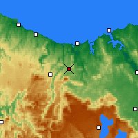 Nearby Forecast Locations - Sheffield - Map