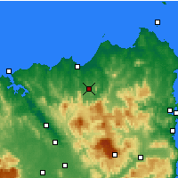 Nearby Forecast Locations - Scottsdale - Map